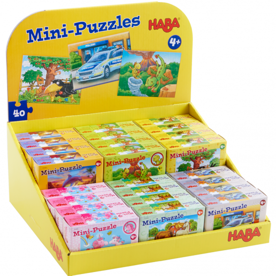 Haba Mini Puzzle 3-Set Polizei, Drache und Delfin | HABA Puzzle |  kinderlampenland.de