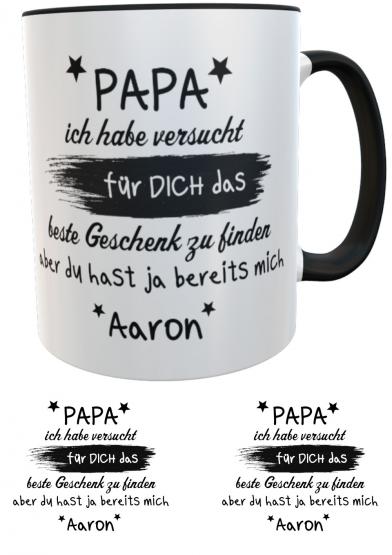 Tasse Vatertag Spruch bestes Geschenk | Kaffeebecher Geschenke für Papa, Opa