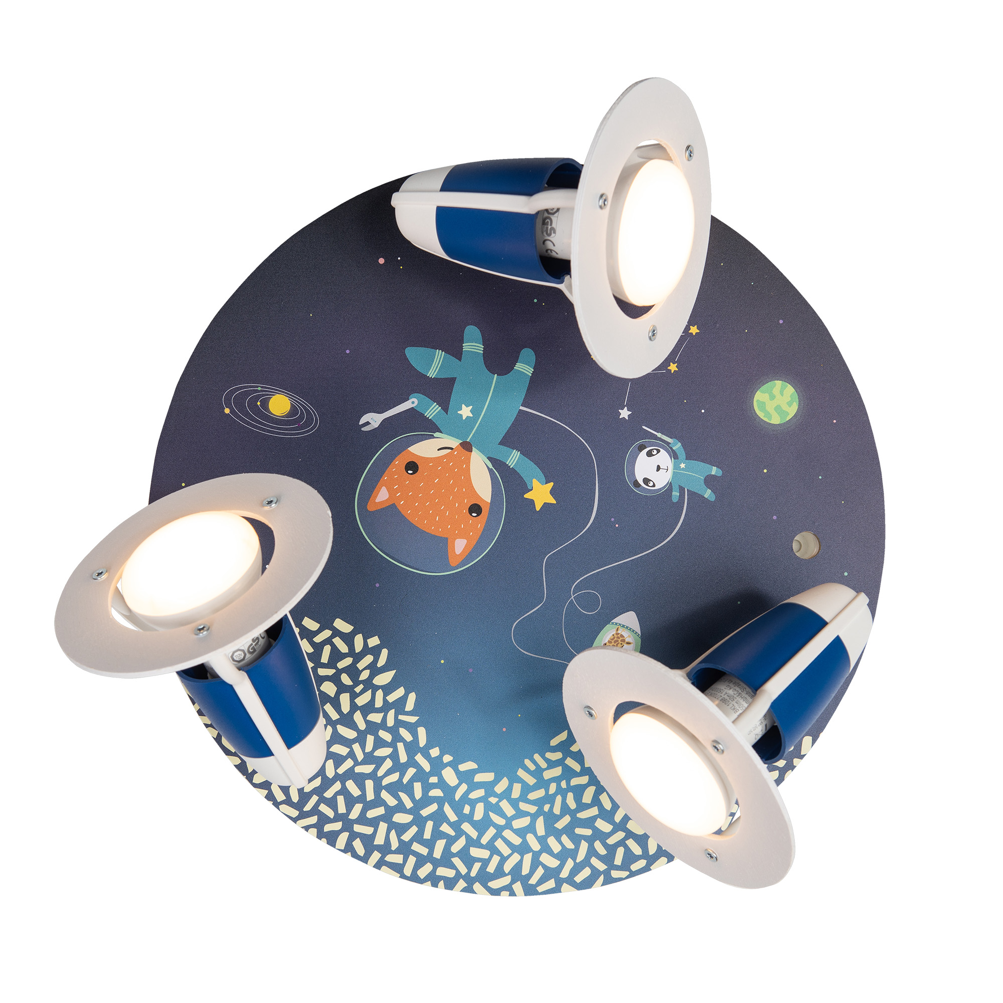 Elobra Deckenstrahler Little Astronauts Space Mission |  Strahler-Kinderlampen