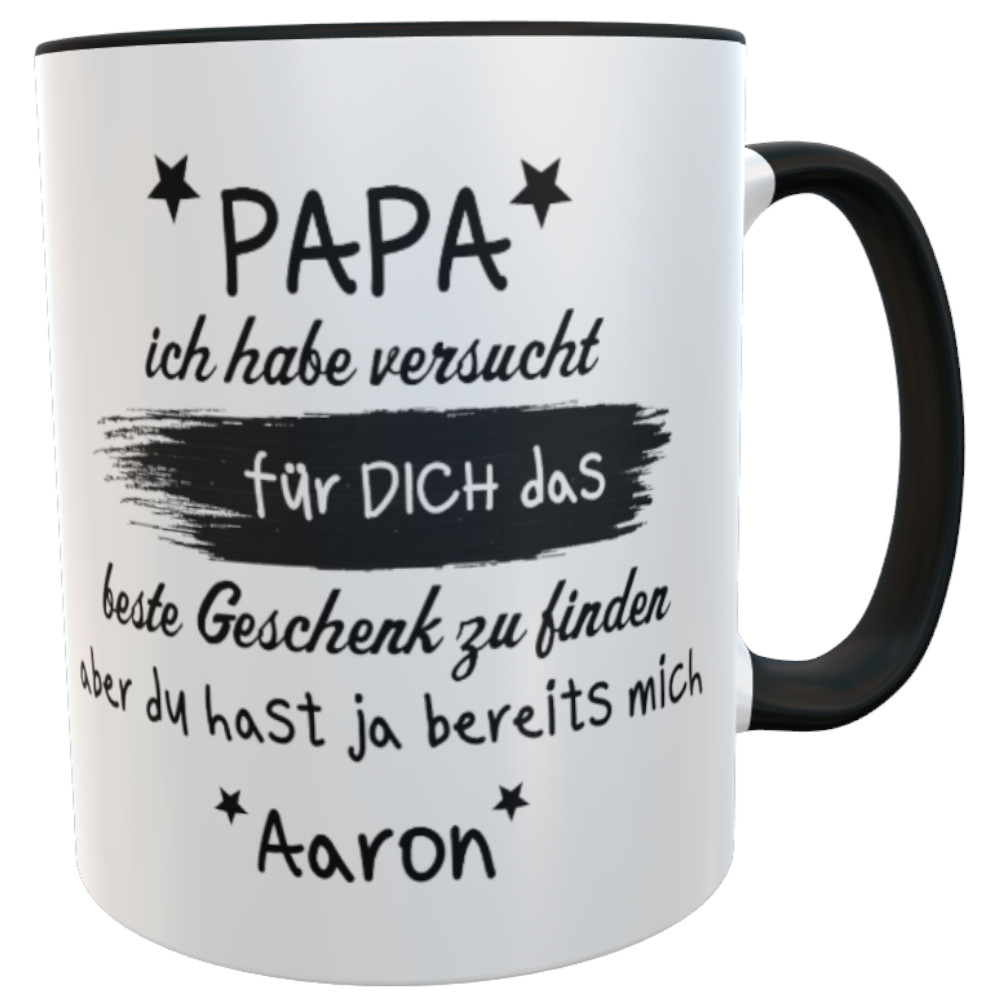 Tasse Vatertag Spruch bestes Geschenk | Kaffeebecher Geschenke für Papa, Opa