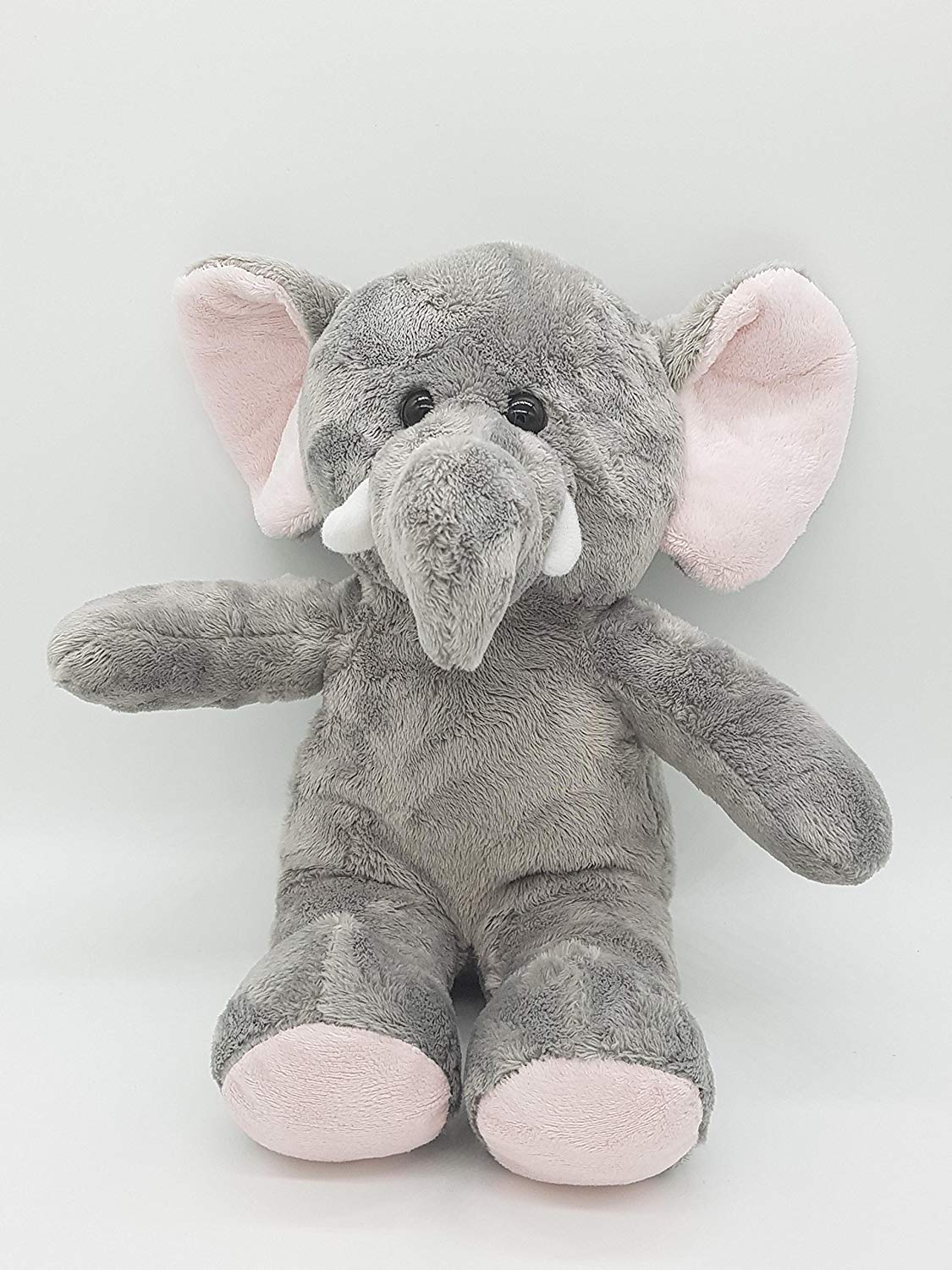 personalisierter Elefant Kuscheltier zur Geburt mit Wunschname Glücksbringer